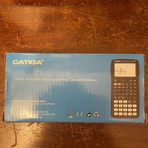 black engineering and scientific calculator